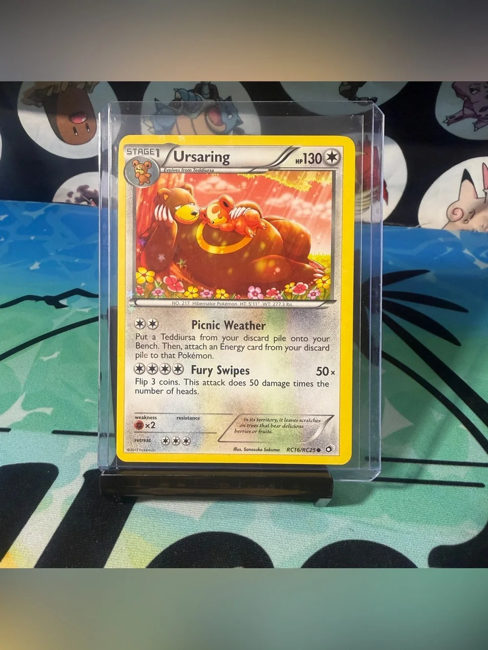 Ursaring RC16/RC25 Legendary Treasures: Radiant Collection Holo